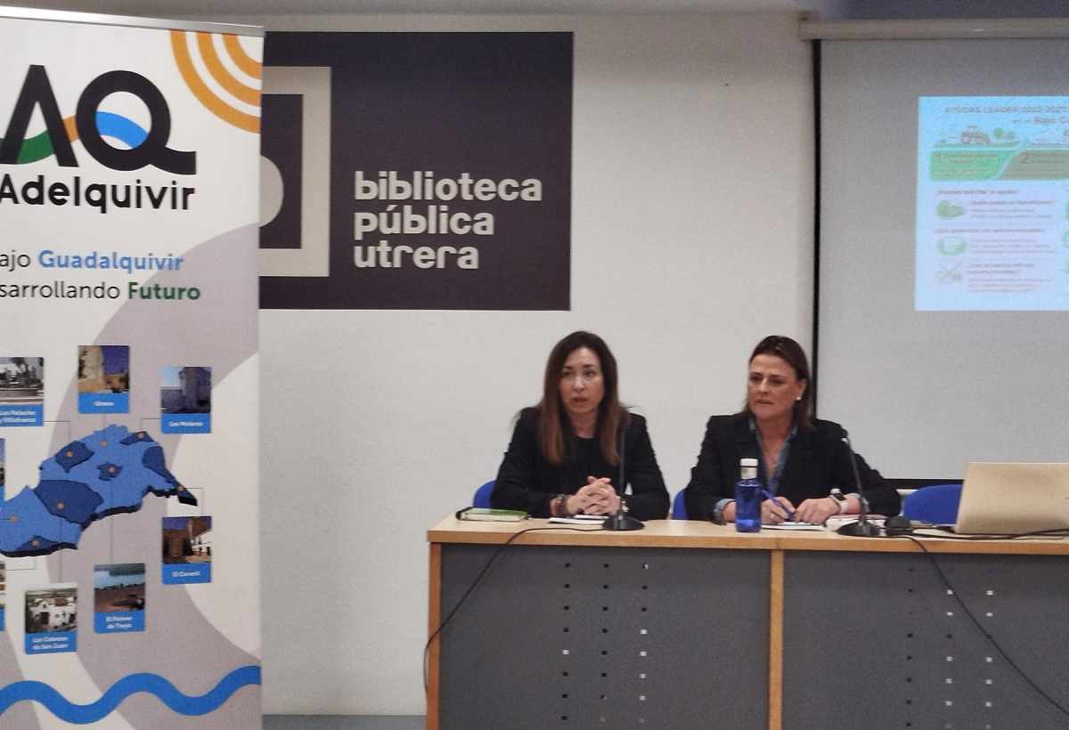 ADELQUIVIR presenta en Utrera las nuevas bases reguladoras de las ayudas LEADER ante empresarios y emprendedores del municipio