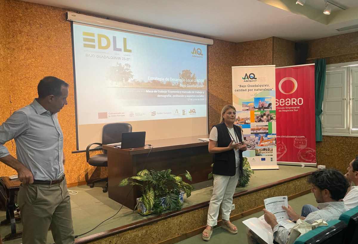 ADELQUIVIR trabaja en la elaboración de su estrategia de Desarrollo Local para la gestión de nuevos fondos europeos LEADER 2023-2027 con la organización de la II Mesa Temática sobre Economía y Mercado de Trabajo. Demografía, Población y Aspectos Sociales en Las Cabezas de San Juan 1 ADELQUIVIR trabaja en la elaboración de su estrategia de Desarrollo Local para la gestión de nuevos fondos europeos LEADER 2023-2027 con la organización de la II Mesa Temática sobre Economía y Mercado de Trabajo. Demografía, Población y Aspectos Sociales en Las Cabezas de San Juan