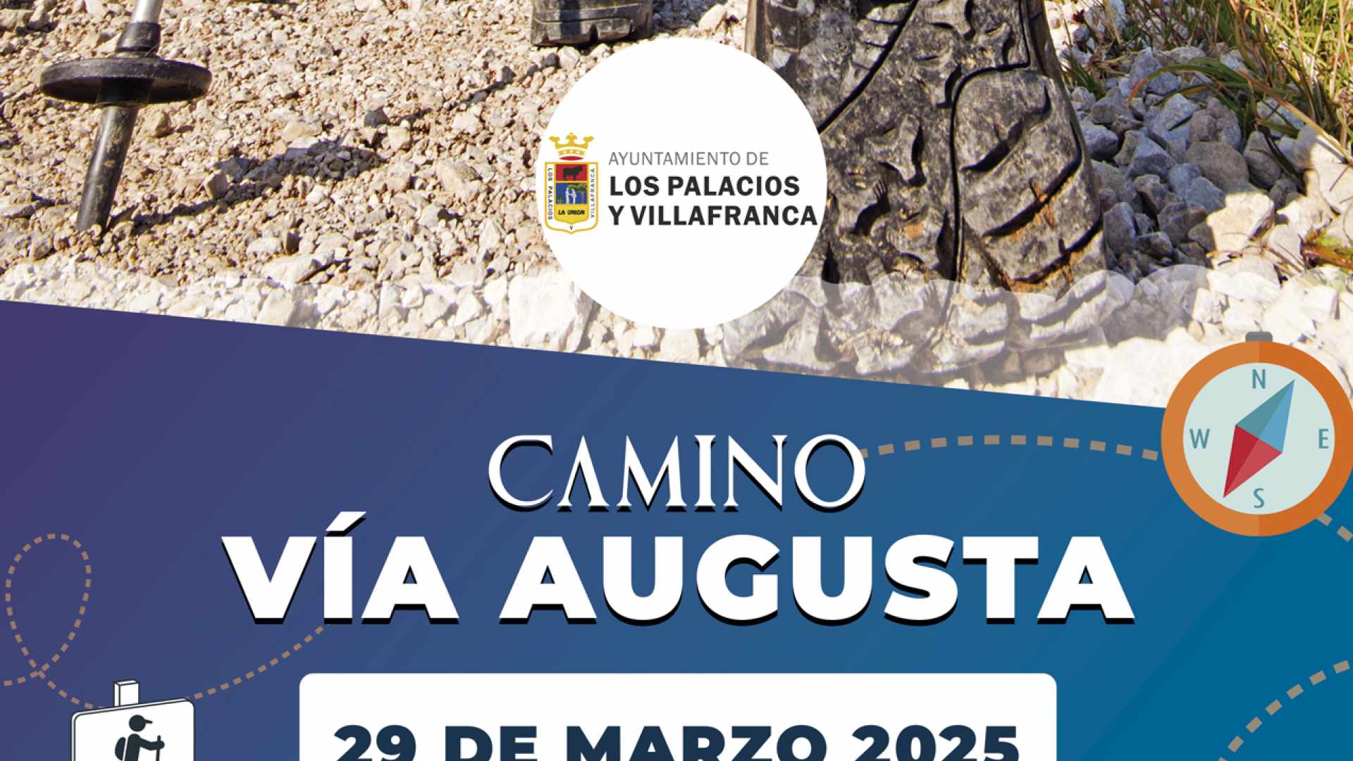 Camino Vía Augusta Los Palacios y Villafranca
