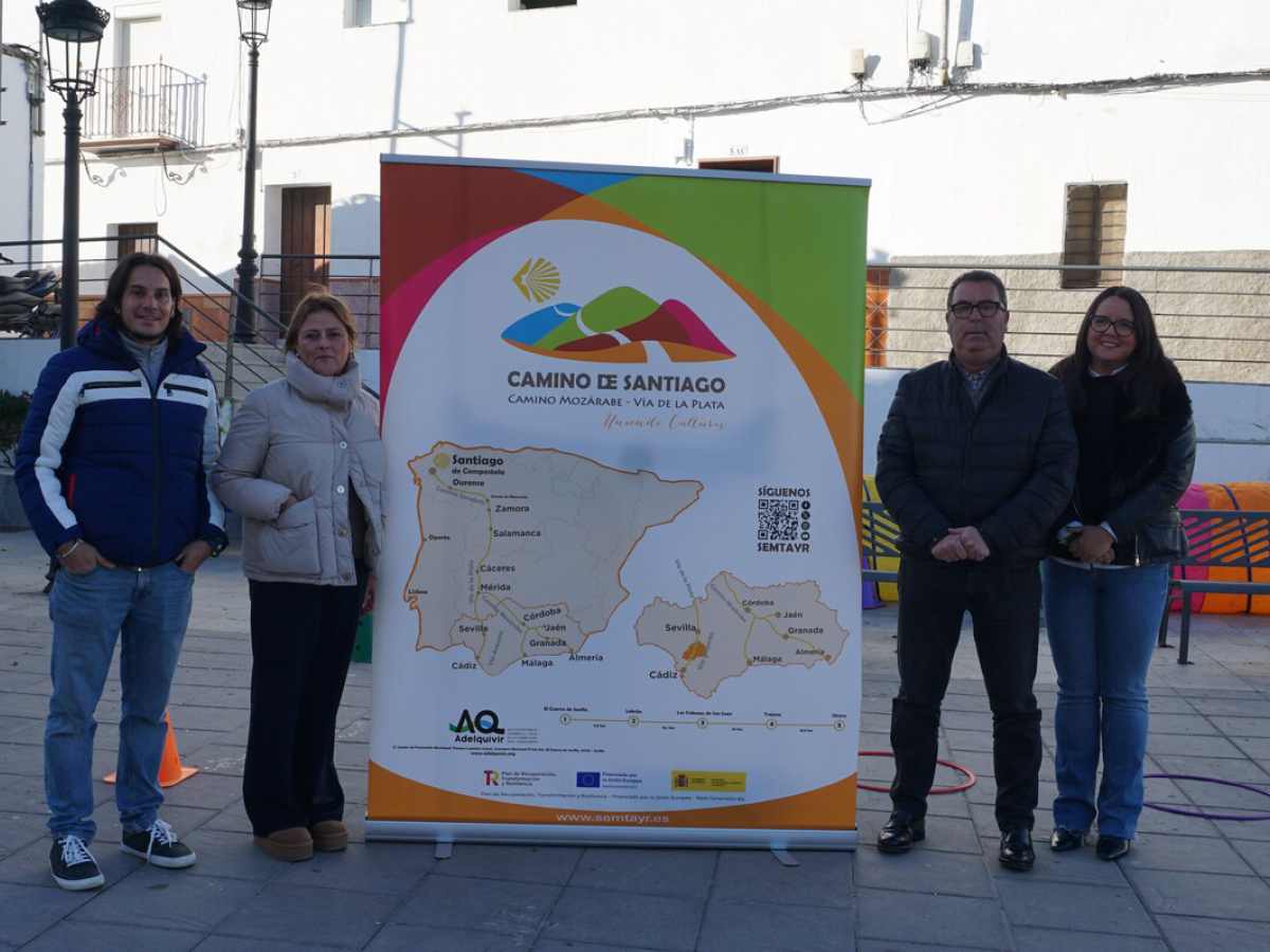 Adelquivir pone en marcha actividades de promoción, dinamización y sensibilización de los caminos Jacobeos, en la vía Augusta, para escolares en el marco del proyecto SEMTAYR
