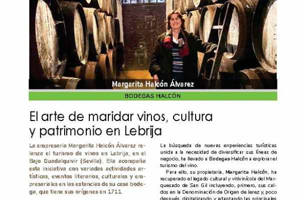 BODEGAS HALCÓN DE LEBRIJA, PROYECTO DE EMPRENDIMIENTO FEMENINO