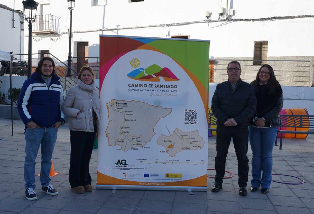 Adelquivir pone en marcha actividades de promoción, dinamización y sensibilización de los caminos Jacobeos, en la vía Augusta, para escolares en el marco del proyecto SEMTAYR