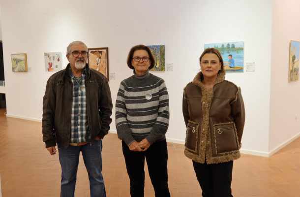 ADELQUIVIR en la inauguración de la Exposición Colectiva Itinerante del Bajo Guadalquivir, propuesta de Gastroarte Sin Fronteras, con la colaboración de ADELQUIVIR y del Ayuntamiento de Utrera