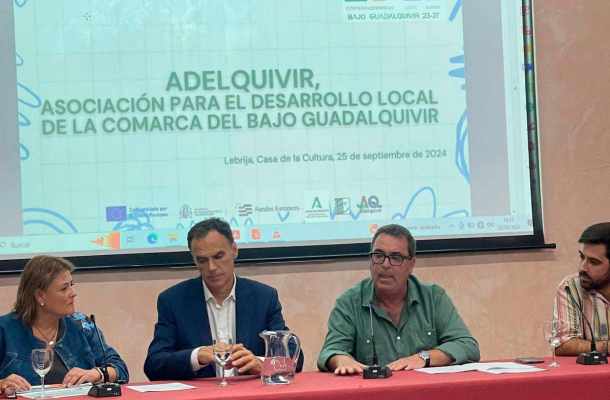 Se presenta en la tarde de ayer en la Casa de la Cultura de Lebrija la Estrategia de Desarrollo Local LEADER (EDLL)