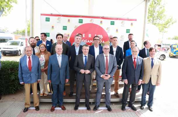 ADELQUIVIR, presente en la inauguración de la  XXIX edición de la Feria Agroganadera y de la Gastronomía de Los Palacios y Villafranca