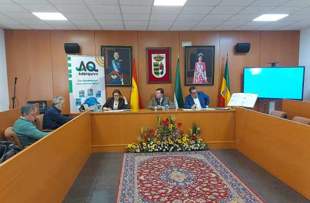 La Junta Directiva y Asamblea de ADELQUIVIR celebradas en Los Molares ponen de relieve un 91% de ejecución del Programa LEADER