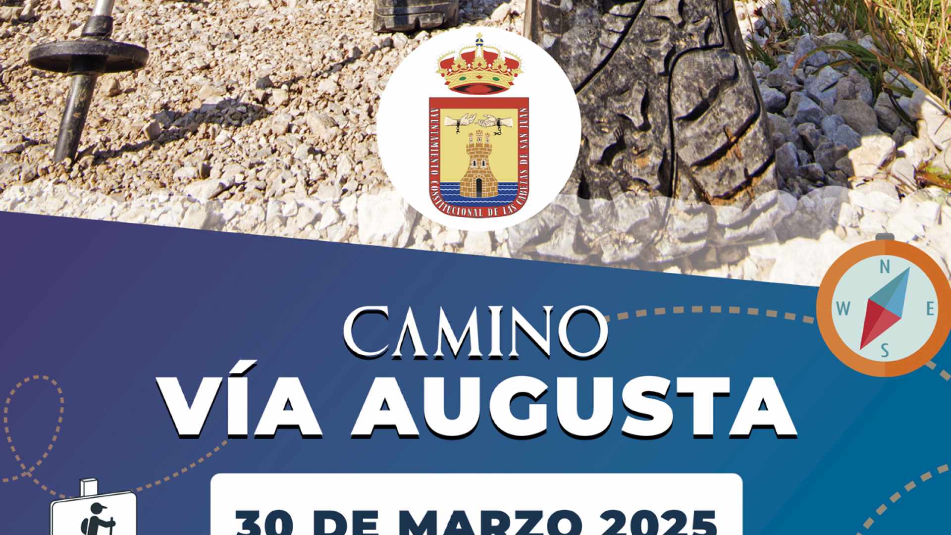 Camino Vía Augusta Las Cabezas de San Juan