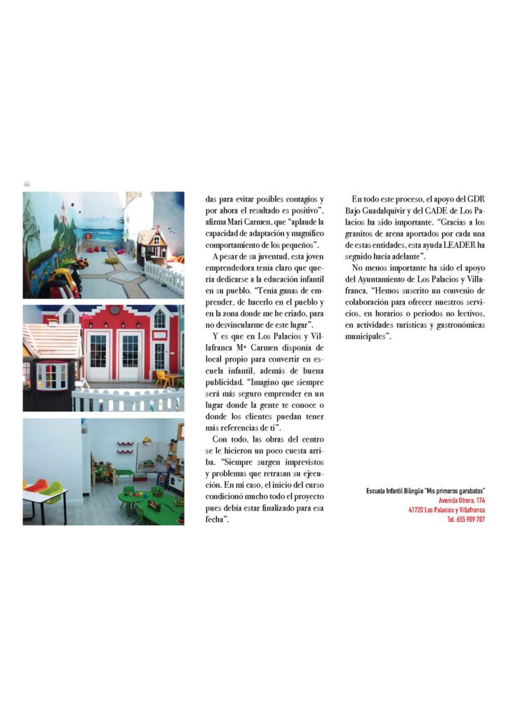 Emprendedoras LEADER. Ma Carmen Viruel Flores Pagina 2 adelquivir