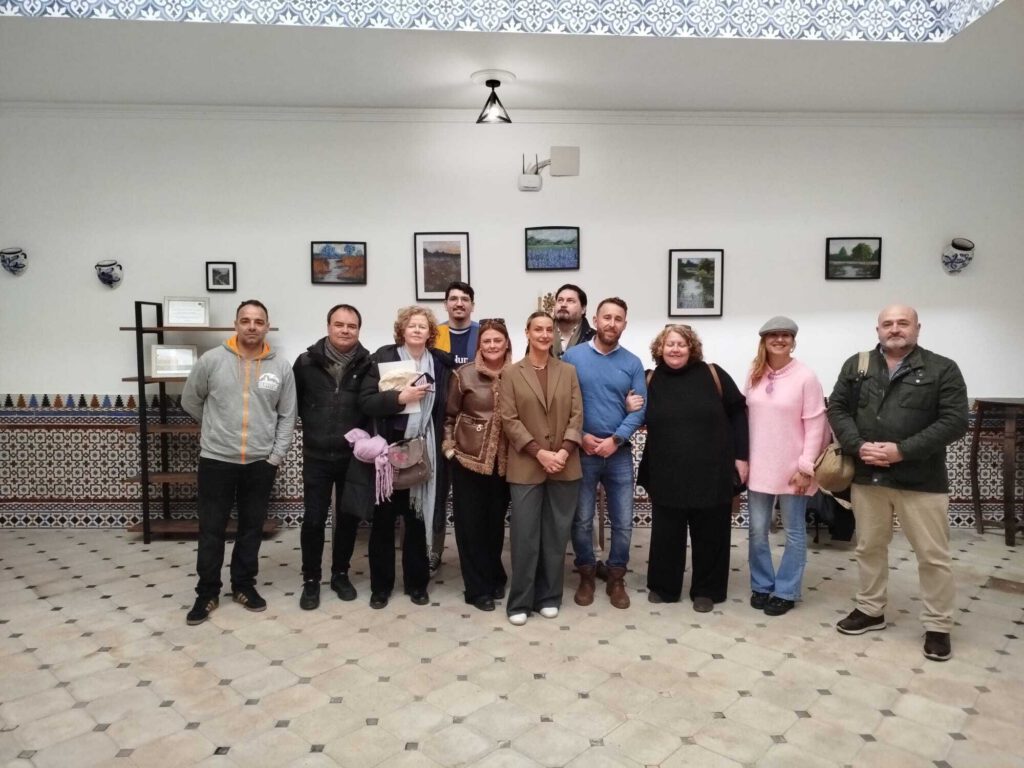 ADELQUIVIR organiza un FAM TRIP por los municipios de Utrera, El Coronil, El Palmar de Troya y Los Molares 17 la casa cuadrada adelquivir