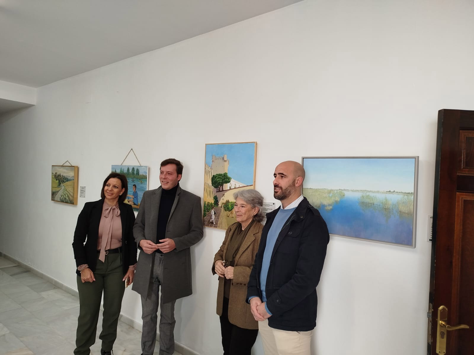 ADELQUIVIR en la Inauguración de la Exposición Colectiva, propuesta de Gastroarte Sin Fronteras, en Los Molares 2 exposicion gastroarte los molares adelquivir 001 adelquivir