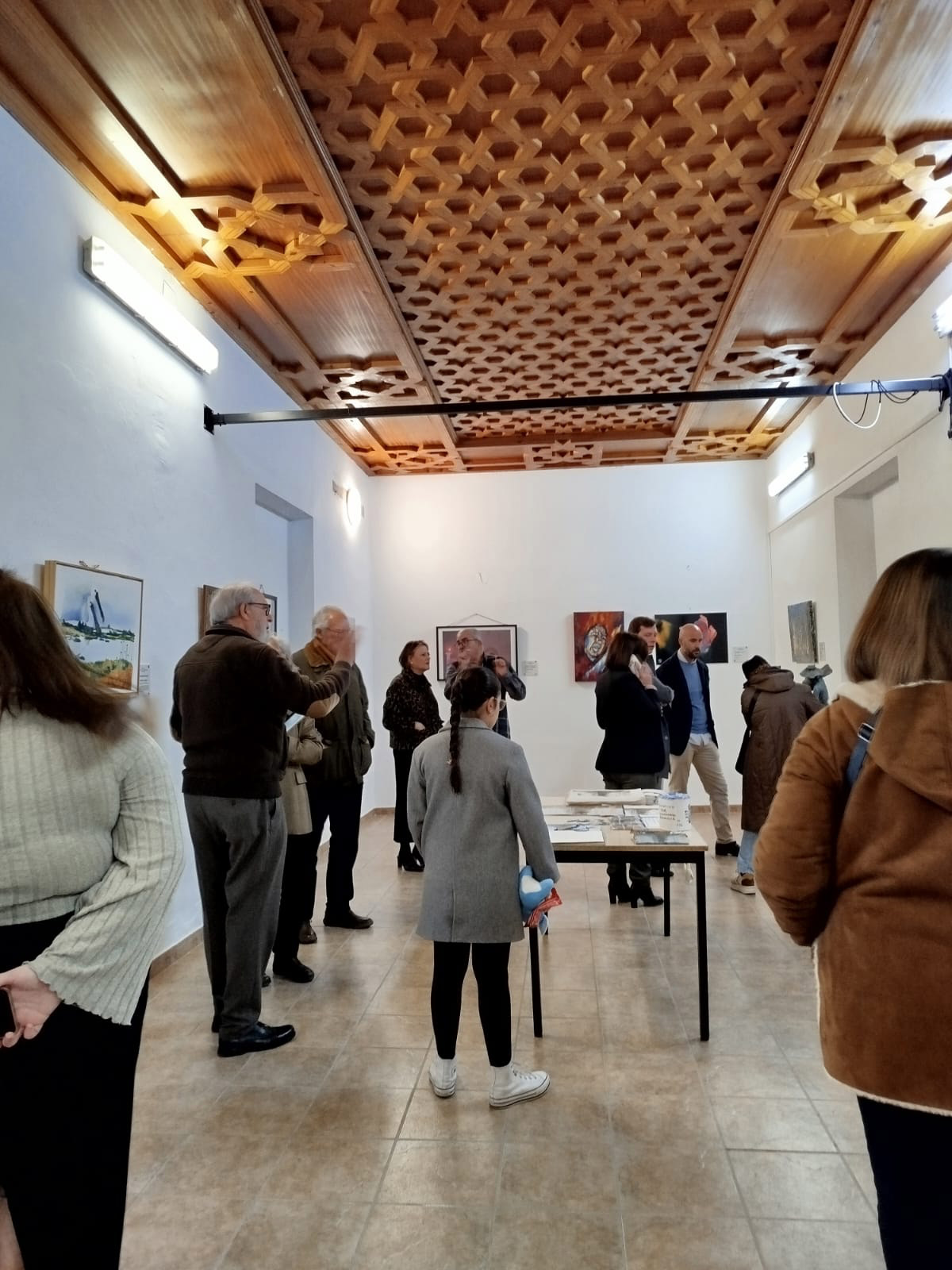 ADELQUIVIR en la Inauguración de la Exposición Colectiva, propuesta de Gastroarte Sin Fronteras, en Los Molares 4 exposicion gastroarte los molares adelquivir 003 adelquivir
