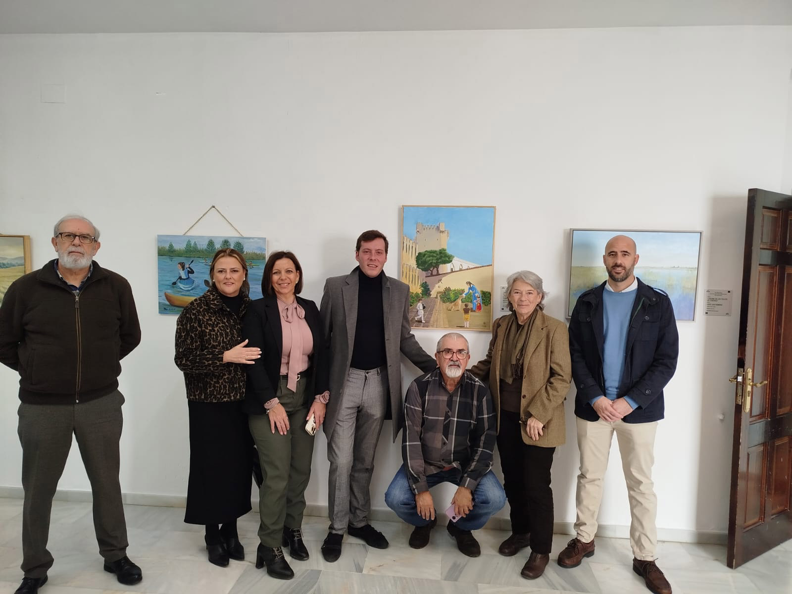 ADELQUIVIR en la Inauguración de la Exposición Colectiva, propuesta de Gastroarte Sin Fronteras, en Los Molares 5 exposicion gastroarte los molares adelquivir 004 adelquivir
