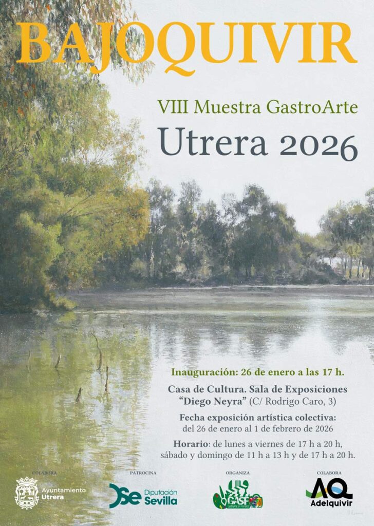 El Ayuntamiento de Utrera abrirá sus puertas a una exposición artística itinerante y colectiva del Bajo Guadalquivir 2 20 01 2026 adelquivir adelquivir